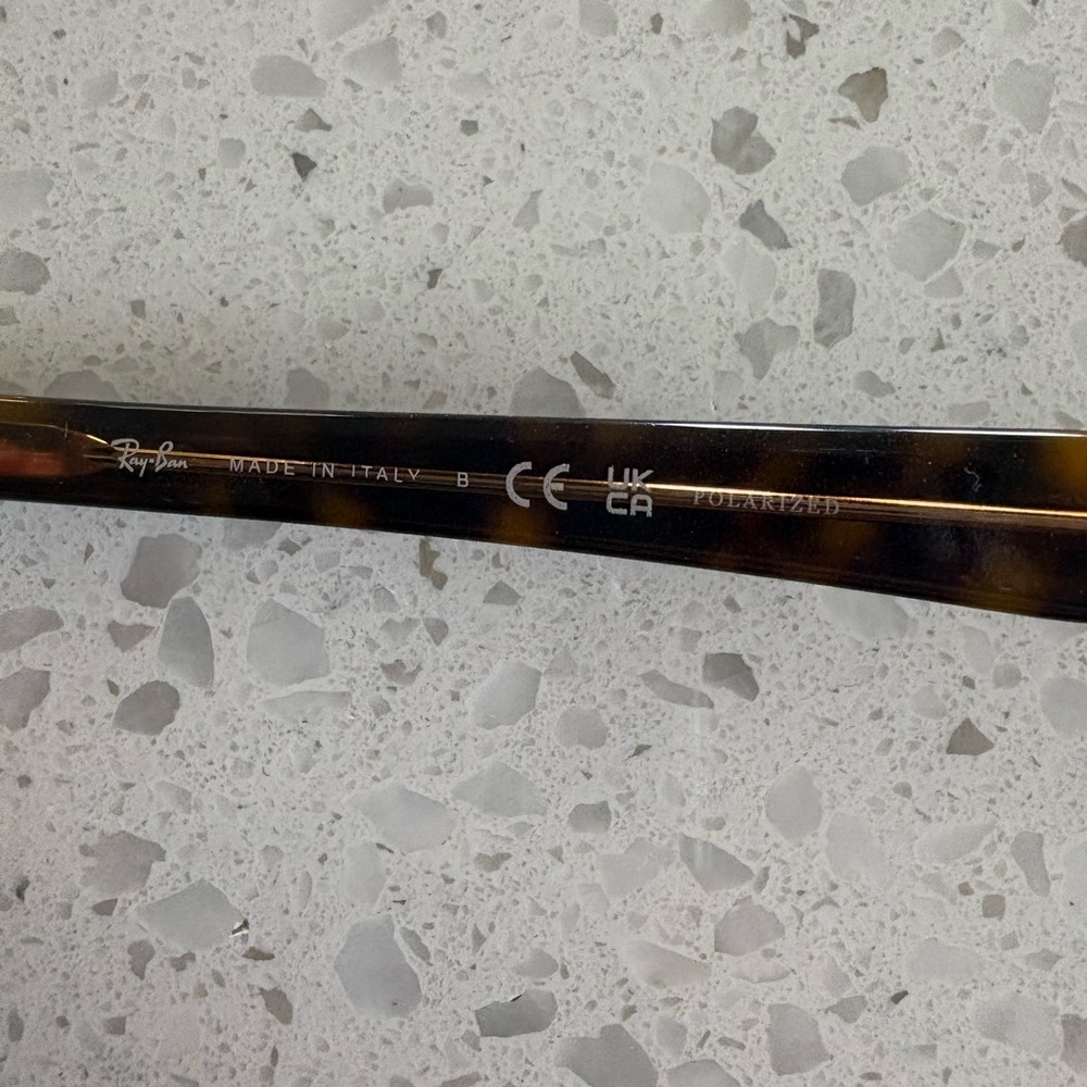 Ray-Ban Transparent Tortoiseshell Frame Sunglasses Hawkeye Frames - Picture 4 of 5